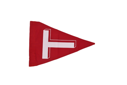 Black Pete Small Tag Flag front